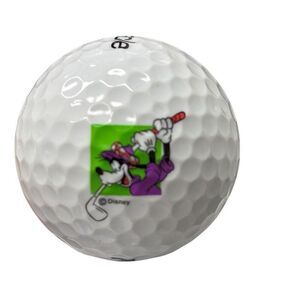 Disney Goofy Logo Pinnacle Gold LS Golf Ball